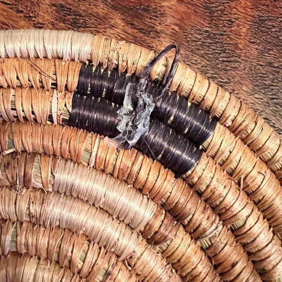 3 African Coil Handmade Boho Wall Art Or Trivets - Picture 8 of 8